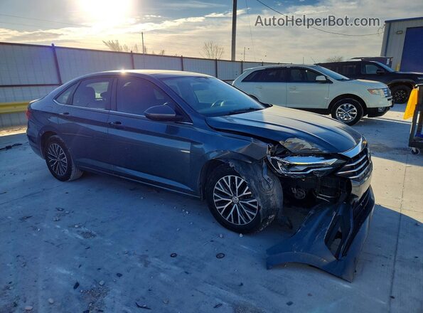 3VWCB7BU5KM158136 2019 VOLKSWAGEN JETTA Gray Передня права чверть