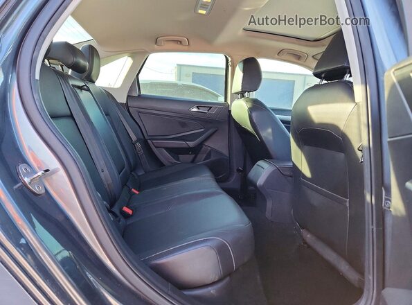 3VWCB7BU5KM158136 2019 VOLKSWAGEN JETTA Gray Вид задніх сидінь