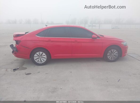 3VWCB7BU5KM180928 2019 VOLKSWAGEN JETTA Красный Вид задней части салона