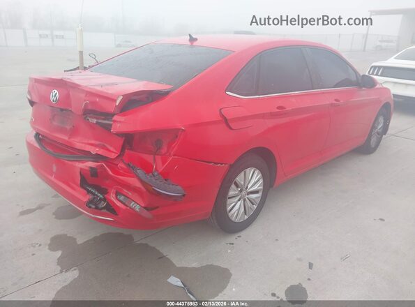 3VWCB7BU5KM180928 2019 VOLKSWAGEN JETTA Красный Задняя правая четверть