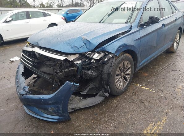 3VWCB7BU8LM049638 2020 VOLKSWAGEN JETTA Blue წინა ხედი