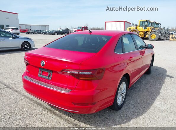 3VWCB7BU9KM169768 2019 VOLKSWAGEN JETTA Red Tył prawy