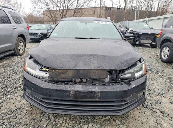 3VWD17AJ8JM226412 2018 VOLKSWAGEN JETTA Черный Вид спереди