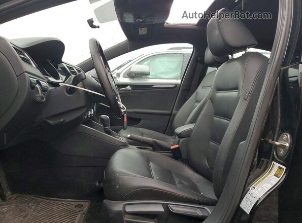 3VWD17AJ8JM226412 2018 VOLKSWAGEN JETTA Черный Вид салона спереди