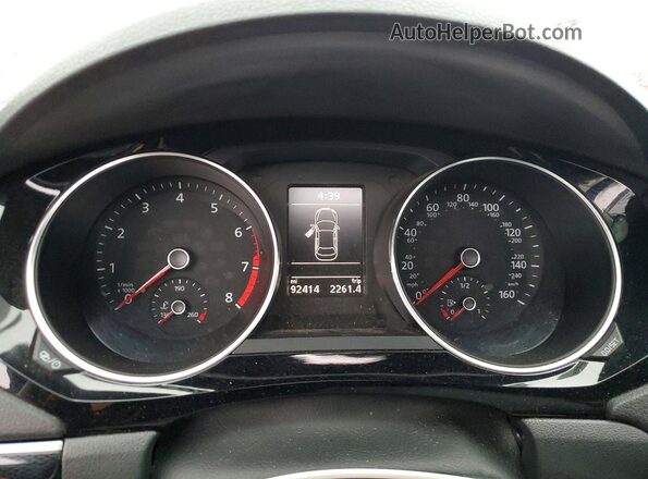 3VWD17AJ8JM226412 2018 VOLKSWAGEN JETTA Черный Вид щитка приборов