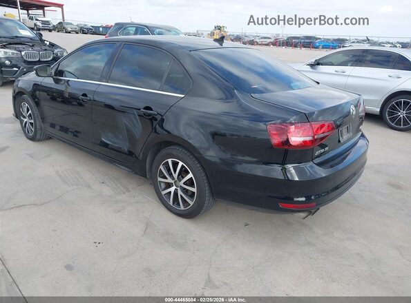 3VWDB7AJ4HM415744 2017 VOLKSWAGEN JETTA Черный Задняя левая четверть