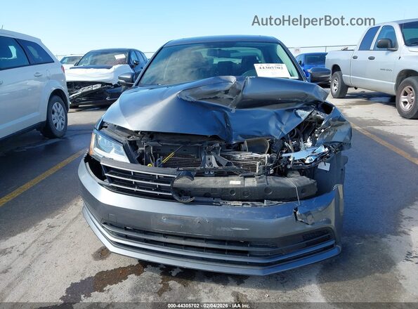 3VWDB7AJ8JM219831 2018 VOLKSWAGEN JETTA Серый Вид щитка приборов