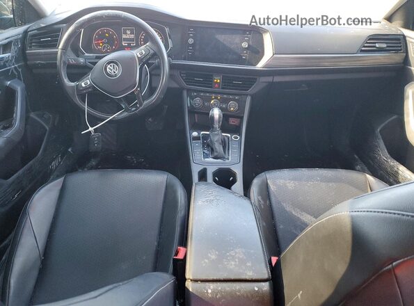 3VWE57BU2KM010719 2019 VOLKSWAGEN JETTA Серый Вид панели приборов
