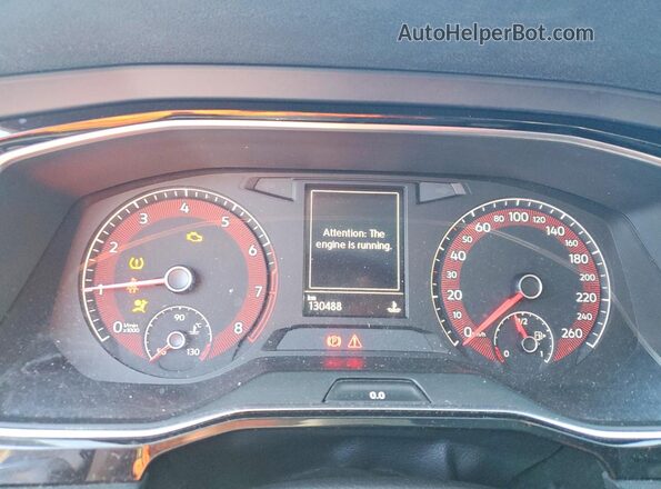 3VWE57BU2KM010719 2019 VOLKSWAGEN JETTA Серый Вид щитка приборов