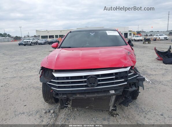 3VWE57BU7KM101484 2019 VOLKSWAGEN JETTA Красный Вид щитка приборов