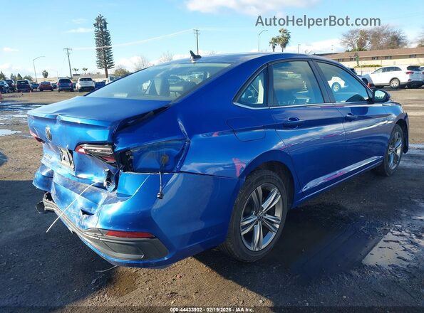 3VWEM7BU5RM048667 2024 VOLKSWAGEN JETTA Синий Задняя правая четверть