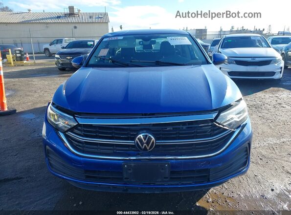 3VWEM7BU5RM048667 2024 VOLKSWAGEN JETTA Синий Вид щитка приборов