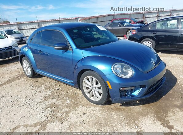 3VWF17AT5HM620616 2017 VOLKSWAGEN BEETLE Blue Передня права чверть