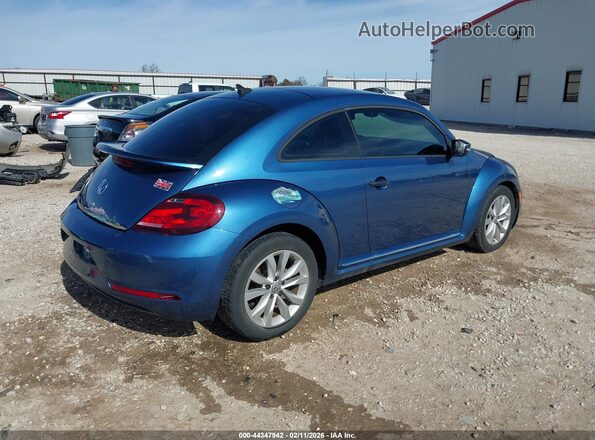 3VWF17AT5HM620616 2017 VOLKSWAGEN BEETLE Blue Задня права чверть
