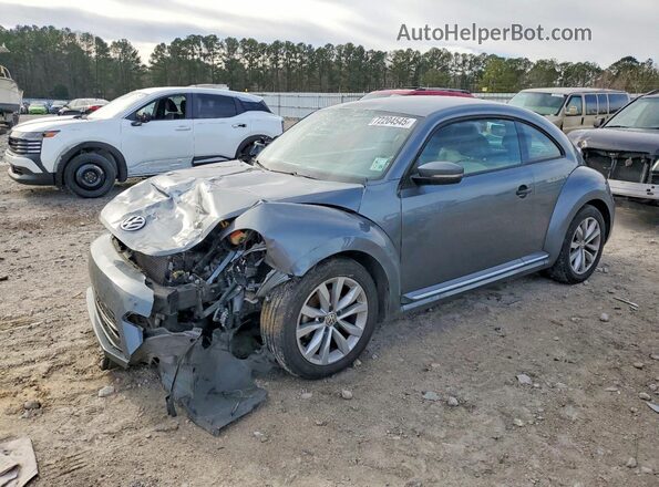 3VWF17AT6HM631480 2017 VOLKSWAGEN BEETLE Gray Передня ліва чверть