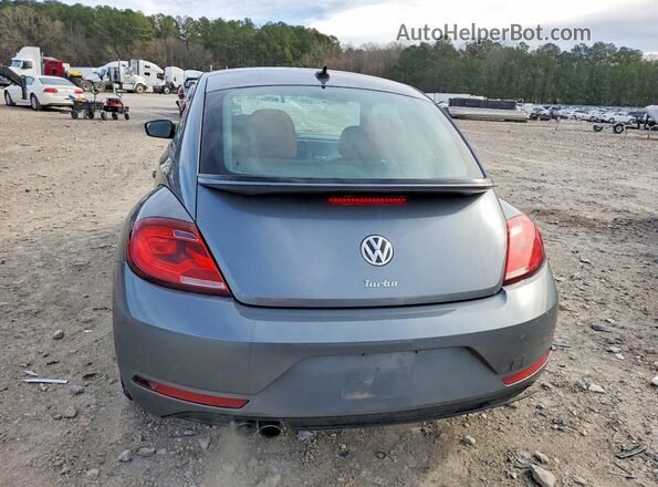 3VWF17AT6HM631480 2017 VOLKSWAGEN BEETLE Gray Вид ззаду