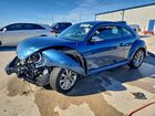 2018 Volkswagen Beetle S Blue vin: 3VWFD7AT4JM708196