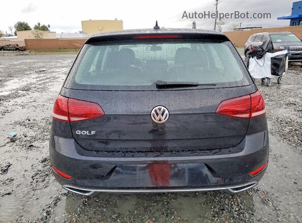 3VWG57AU6MM003740 2021 VOLKSWAGEN GOLF Black Widok z tyłu