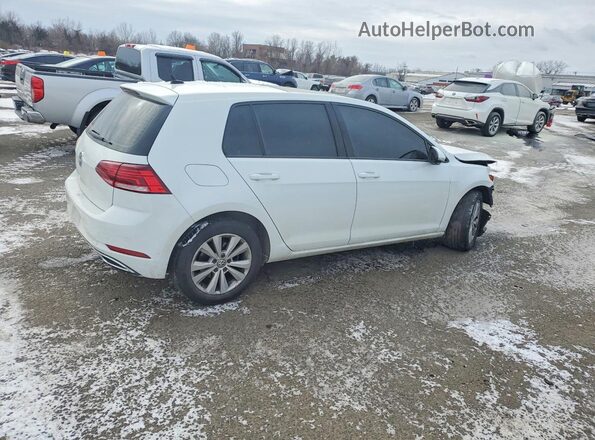 3VWG57AU9MM001237 2021 VOLKSWAGEN GOLF Белый Задняя правая четверть