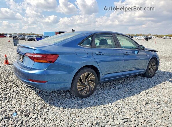 3VWG57BU2KM008316 2019 VOLKSWAGEN JETTA Синий Задняя правая четверть