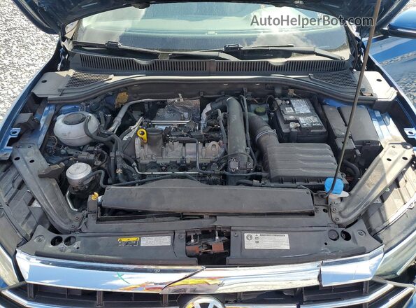3VWG57BU2KM008316 2019 VOLKSWAGEN JETTA Синий Вид задней части салона