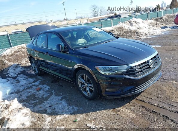 3VWN57BU2LM085986 2020 VOLKSWAGEN JETTA Черный Передняя правая четверть