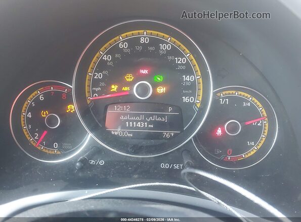 3VWS17AT1HM621065 2017 VOLKSWAGEN BEETLE Orange უკანა სავარძლების ხედი