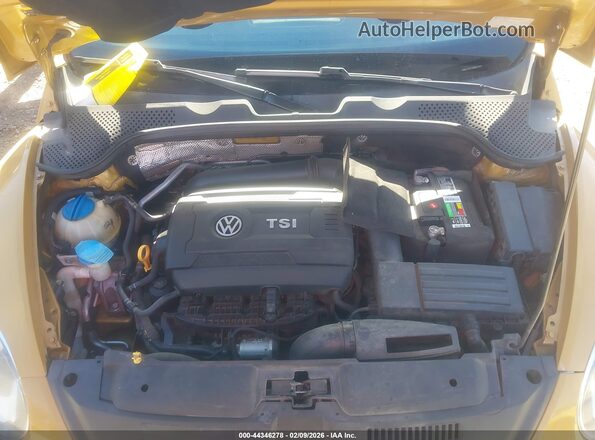 3VWS17AT1HM621065 2017 VOLKSWAGEN BEETLE Orange უკანა ხედი