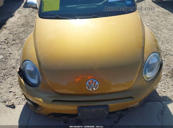 3VWS17AT1HM621065 2017 VOLKSWAGEN BEETLE Orange უკანა სალონის ხედი
