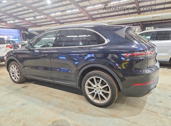 WP1AA2AY6KDA10026 2019 PORSCHE CAYENNE Синий Задняя правая четверть