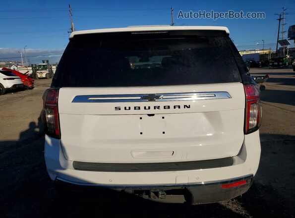 1GNSKBKD5RR165203 2024 CHEVROLET SUBURBAN Белый Вид салона спереди