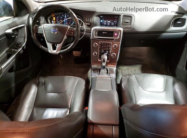 YV140MEK4G1291278 2016 VOLVO V60 Черный Вид щитка приборов