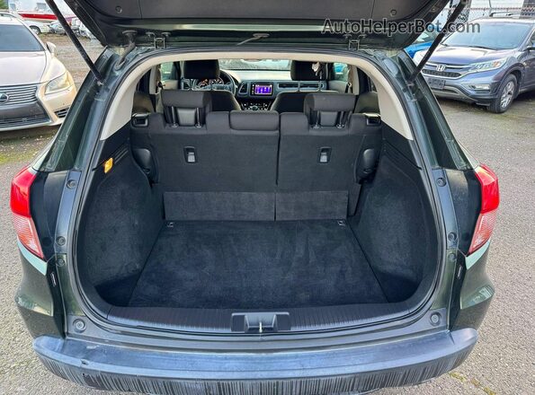 3CZRU5H55HM709616 2017 HONDA HR-V Зеленый Панорамный вид салона 360°