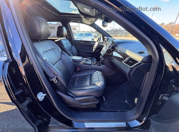 4JGDA5HB7HA820966 2017 MERCEDES-BENZ GLE Черный Вид сзади