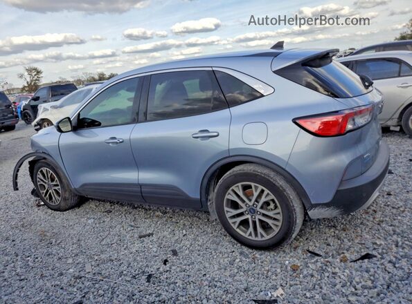 1FMCU0H67NUA81097 2022 FORD ESCAPE Серебряный Задняя правая четверть