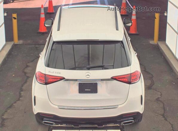 4JGFB4JB9LA238693 2020 MERCEDES-BENZ GLE Белый Вид наклейки с VIN-кодом