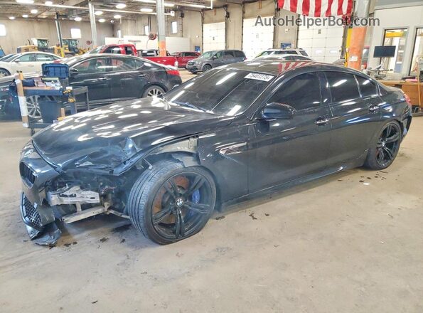 WBS6E9C54GGF92636 2016 BMW M6 Черный Задняя левая четверть