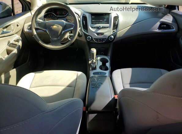 1G1BC5SM8G7263456 2016 CHEVROLET CRUZE Black Widok zestawu wskaźników