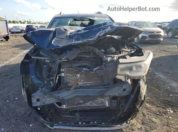 1GKKNLLA9HZ266368 2017 GMC ACADIA Синий Вид сзади