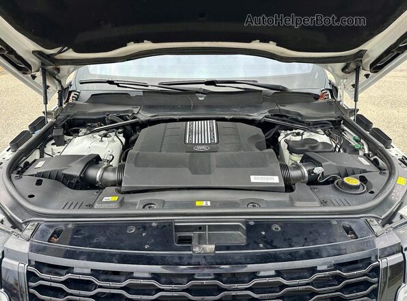 SALGS5RE8KA525544 2019 LAND ROVER RANGE ROVER Белый Вид салона спереди