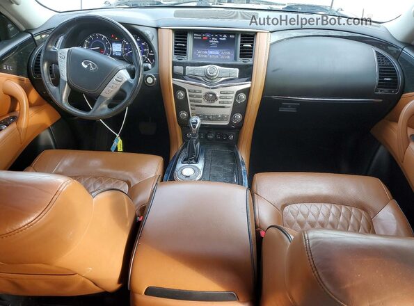 JN8AZ2NF6K9686244 2019 INFINITI QX80 Белый Вид щитка приборов