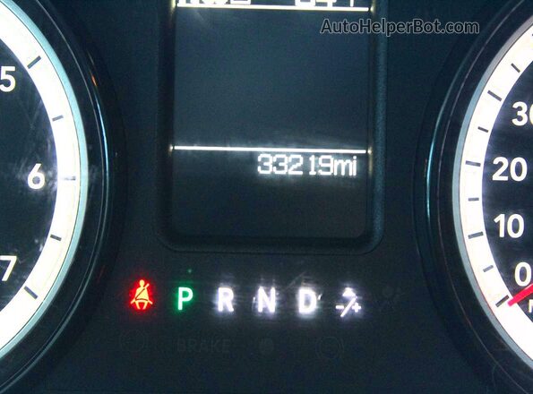 3C6JR6DT4KG506907 2019 RAM 1500 Белый Вид щитка приборов