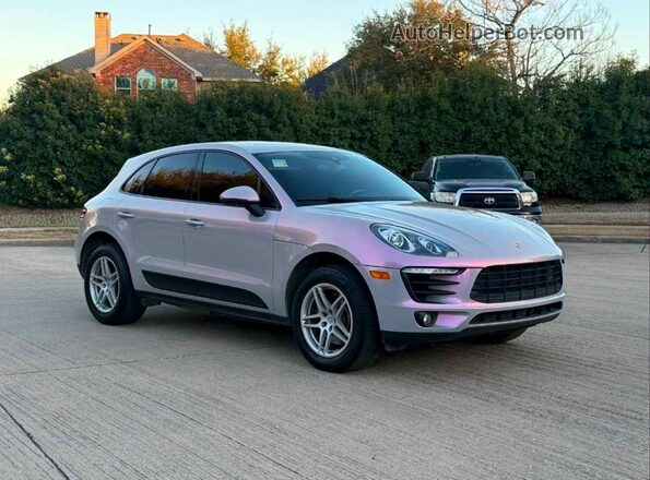 WP1AA2A57JLB19086 2018 PORSCHE MACAN Silver Tył lewy