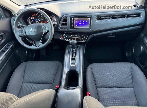 3CZRU5H55HM709616 2017 HONDA HR-V Зеленый Вид щитка приборов