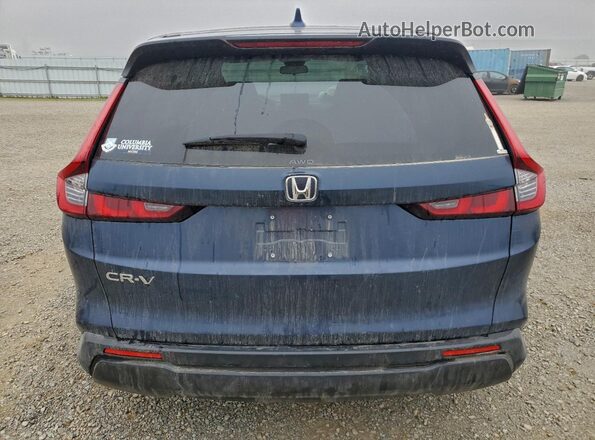 2HKRS4H46SH467767 2025 HONDA CRV Синий Вид салона спереди