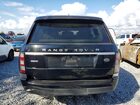 2016 Land Rover Range Rover Supercharged Черный vin: SALGS2EF8GA263741