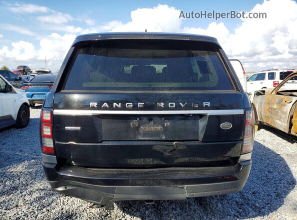 SALGS2EF8GA263741 2016 LAND ROVER RANGE Черный Вид салона спереди