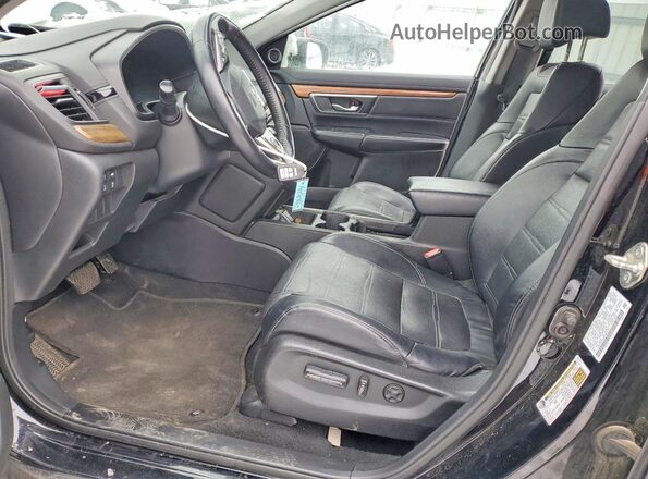 2HKRW2H96HH643794 2017 HONDA CRV Черный Вид панели приборов