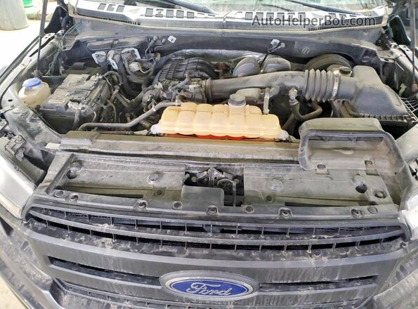 1FTEX1CB8KKC28579 2019 FORD F150 Gray Սալոնի հետևի տեսք