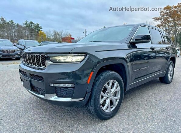 1C4RJKBGXN8557341 2022 JEEP GRAND CHER Черный Задняя правая четверть